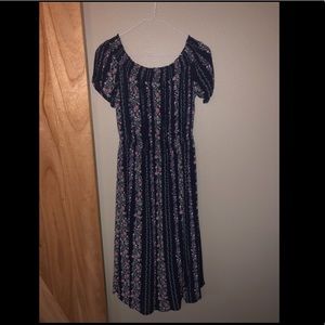 Old Navy off-the-shoulder Floral Midi Dress